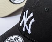 New Era 9FORTY League Basic New York Yankees Strapback Black / Optic White Cap