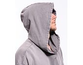 Mikina Brandit Acid Washed Oversized Hoody Asphalt