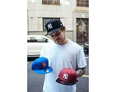 New Era 9FIFTY MLB Color Block New York Yankees Snapback Cardinal / Black Cap