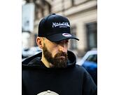 Mitchell & Ness Pinscript Classic Red Branded Black Cap