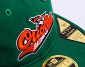 Kšiltovka New Era 59FIFTY MLB Coops Pin Retro Crown Baltimore Orioles Cooperstown Team Color