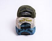 Kšiltovka New Era 9FORTY A-Frame Trucker Moto Guzzi - Olive / Black