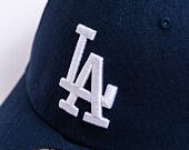 Kšiltovka New Era 9 - MLB Linen FORTY - Los Angeles Dodgers - Navy / White