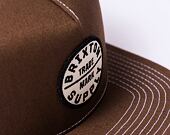 Kšiltovka Brixton Oath MP Trucker Hat - Sepia/White