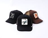 Kšiltovka Goorin - Trucker - The Deadliest Scorpion - Black