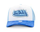 Kšiltovka Von Dutch - Trucker Rockford - Caps - Cot Twill - White/ Blue