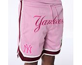 Kraťasy New Era - MLB Floral Mesh - NY Yankees - Pink