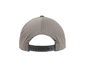 Kšiltovka Yupoong 5-Panel Curved Classic Snapback grey