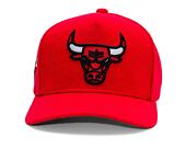 Kšiltovka Mitchell & Ness - Chicago Bulls - Kicking Wool Pro Strapback - Red