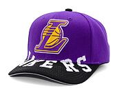 Kšiltovka Mitchell & Ness - Los Angeles Lakers - Underarch Pro Snapback - Purple