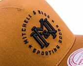 Kšiltovka Mitchell & Ness - Branded - Interlock Crest Pro Snapback - Tan