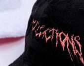 Kšiltovka Reflection Luxury Fuzzy Trucker - Black / Candy Pink