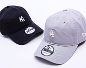 Kšiltovka New Era - MLB Mini Logo Washed 9TWENTY - LA Dodgers - Grey