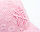 Dámská Kšiltovka New Era - MLB Floral Towelling 9FORTY - NY Yankees - Pink