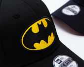 Dětská Kšiltovka New Era - WARNER BROS DC Print 9FORTY - Batman - Black
