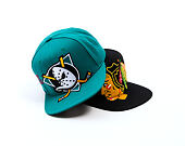 Kšiltovka Mitchell & Ness - NHL Big Time Snapback Vntg - Anaheim Ducks - Teal