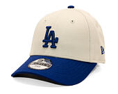 Dětská Kšiltovka New Era - MLB Color Block 9FORTY - LA Dodgers - Stone / Dark Royal