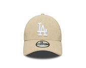 Kšiltovka New Era - MLB Seasonal Cord 39THIRTY - LA Dodgers - Cream