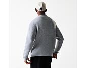 Svetr New Era - Branded Script Knit Sweater - Heather Grey