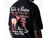 Triko New Era - Wild Graphic Tee - Black
