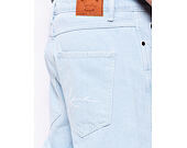 Džíny Karl Kani Small Signature Baggy Five Pocket Denim bleached blue