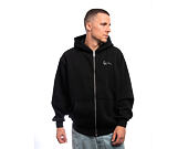 Mikina Karl Kani - Chest Signature Essential Oversized Zip Hoodie - Black