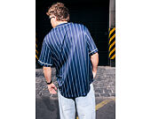 Dres Karl Kani - Kani Pinstripe Baseball Jersey - Blue