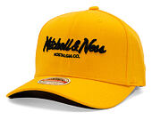 Kšiltovka Mitchell & Ness - Pinscript Classic Red - Own Brand - Yellow/Black