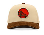 Kšiltovka Mitchell & Ness - Tawny Pro Crown - Golden State Warriors - Sand/Brown