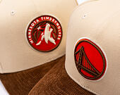 Kšiltovka Mitchell & Ness - Tawny Pro Crown - Golden State Warriors - Sand/Brown