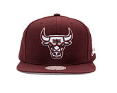 Cap Mitchell & Ness - NBA Fashion Basic Snapback - Chicago Bulls - Dark Purple