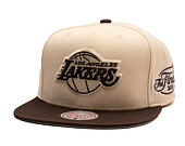 Cap Mitchell & Ness - NBA Fashion Basic 2T Snapback - Los Angeles Lakers - Cream