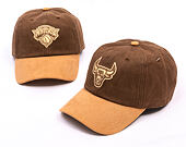 Kšiltovka Mitchell & Ness - NBA Lux Chain Strapback - Chicago Bulls - Brown