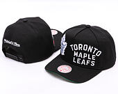 Kšiltovka Mitchell & Ness - NHL Busted Pro - Toronto Maple Leafs - Black