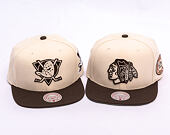 Kšiltovka Mitchell & Ness - NHL Fashion Basic 2T - Chicago Blackhawks - Cream