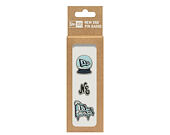 Pin New Era - Branded 3× Cap Pin Set - Silver