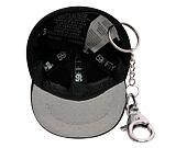 Keychain New Era - Branded Mini cap - Black