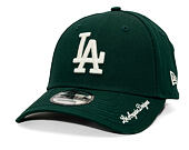 Cap New Era - MLB Visor Script 9FORTY - LA Dodgers - Dark Green
