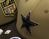 Cap New Era - NFL25 "Salute to Service" - 9SEVENTY Stretch-Snap - Dallas Cowboys 