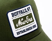 Cap New Era - Branded Patch Trucker 9FORTY Trucker - Rifle Green