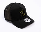 Cap New Era - MLB Essential 9FORTY Trucker - NY Yankees - Black / Rifle Green