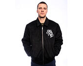 Jacket Karl Kani - Legacy Faux Suede Bowling Jacket - Black