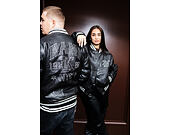 Karl Kani - Kani Western Pu Leather College Jacket - Black