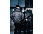 Jacket New Era - NBA Suede Hooded Jacket - LA LAkers - Black