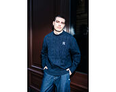 Sweater New Era - MLB Cable Knit Crew - NY Yankees - Navy