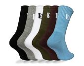 Socks New Era - Flag Crew Socks 6pk - Multi Color