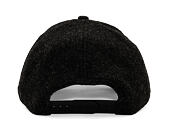 Cap New Era - MLB Melton Wool 9FORTY - NY Yankees - Black / White
