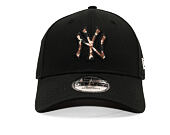 Cap New Era - Animal Pack 9FORTY MLB Faux Pony Cow Print Infill - NY Yankees