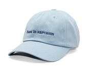 8by8 Dadcap - "fluent in sarcasm" - Baby Blue/Lavender