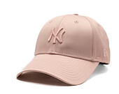 Womens Cap New Era - MLB Satin 9FORTY - NY Yankees - Blush Pink
